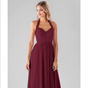Kennedy Blue Ginger bridesmaid dress Bordeaux size 4